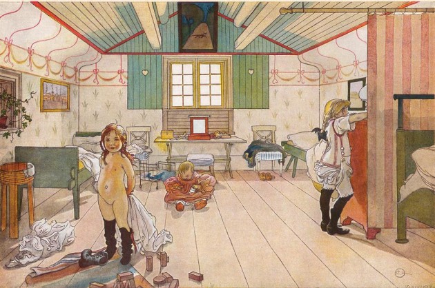 mammas and the little girls room carl larsson