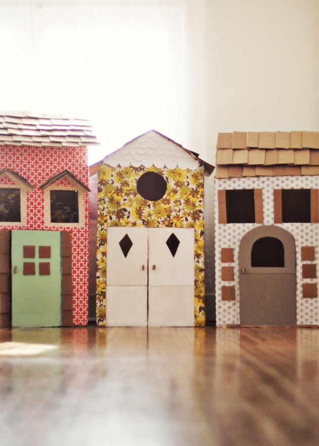 diy play houses for a playroom