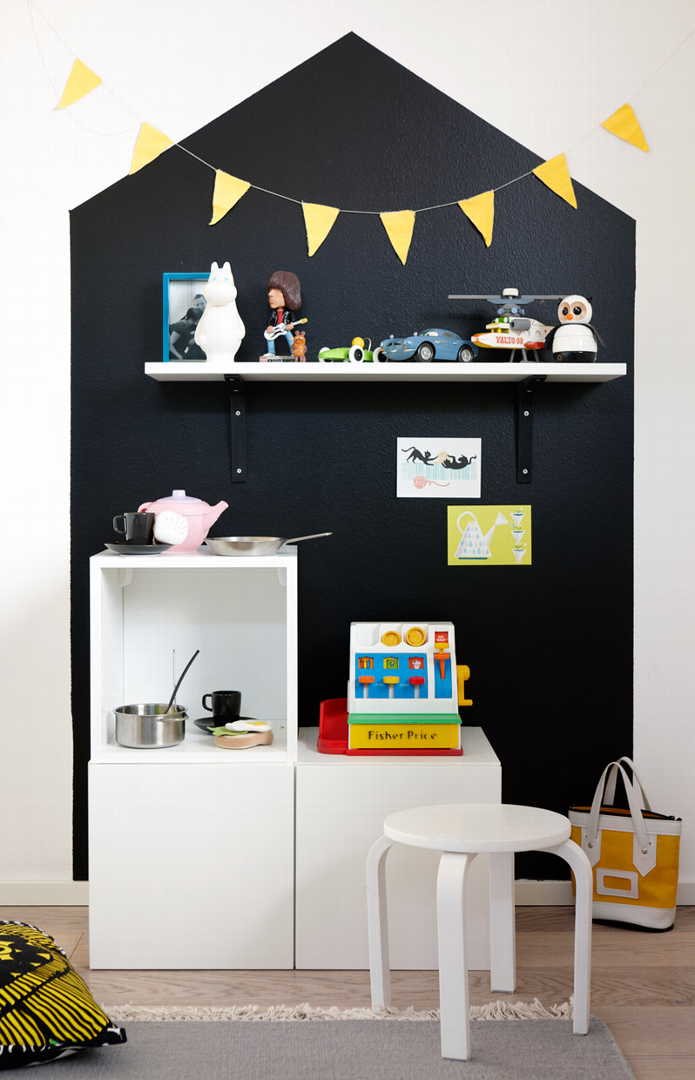 blackboard chalkboard wall kids room 2a